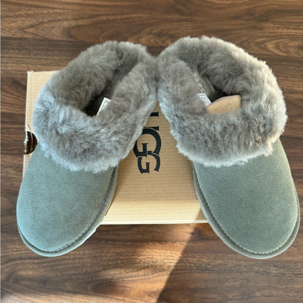 Brand new Mint Green Ugg Slippers
